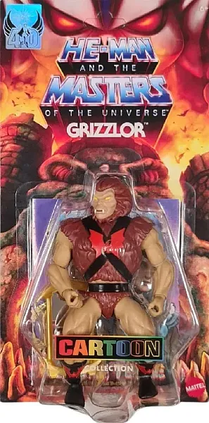 MASTERS OF THE UNIVERSE ORIGINS ACTION FIGURE CARTOON COLLECTION GRIZZLOR 14 CM